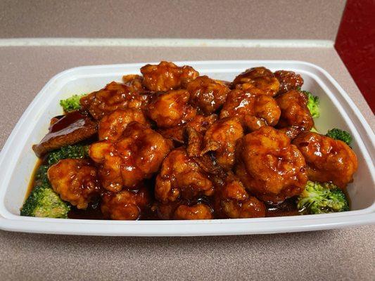 Large Orange Chicken