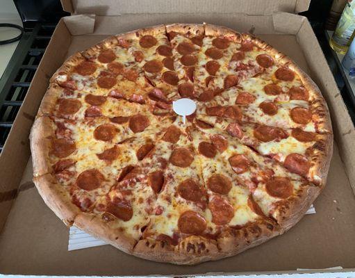 Jumbo Pepperoni Pizza