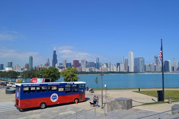 The Museum Campus Stop on our South Side Tour