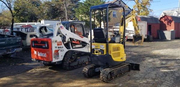 Bobcat and Mini-Excavator