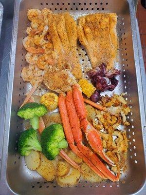 Seafood platter #3