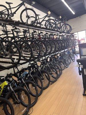 Amazing selection of new bikes