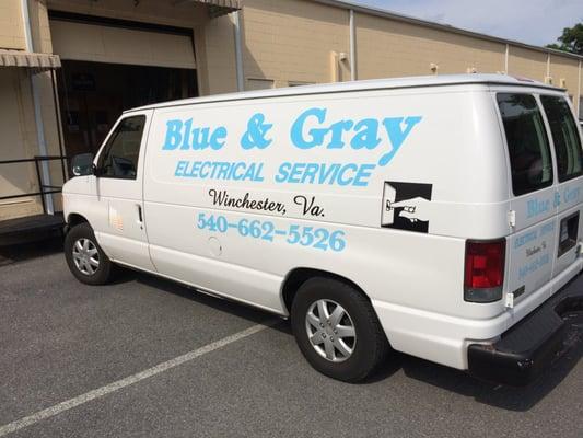 Blue & Gray Electrical Service