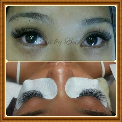 Fluffy, 3D/4D volume lashes now available at Enrich!