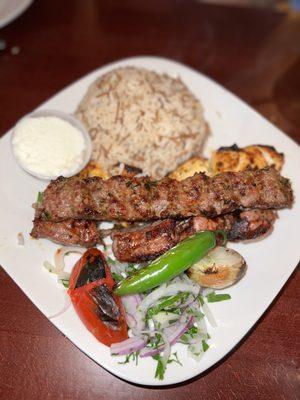 Yasmeen's Mix Grill (~$27)