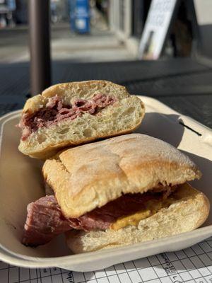 Pastrami sandwich