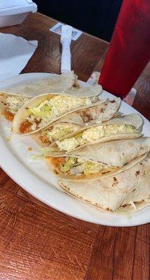 CHICKEN TACOS