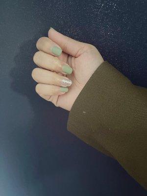 Matte nails by Cristi