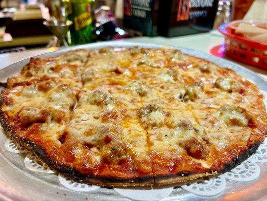 Cheese & Sausage Personal Pizza