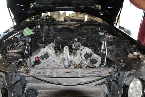 2010 MERCEDES BENZ TIMING CHAIN REPLACMENT