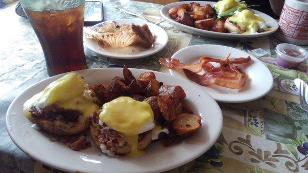 Irish Benedict Breakfast special.  Kthnxbye.