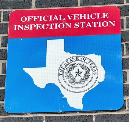 Official Vehicle Inspection Station