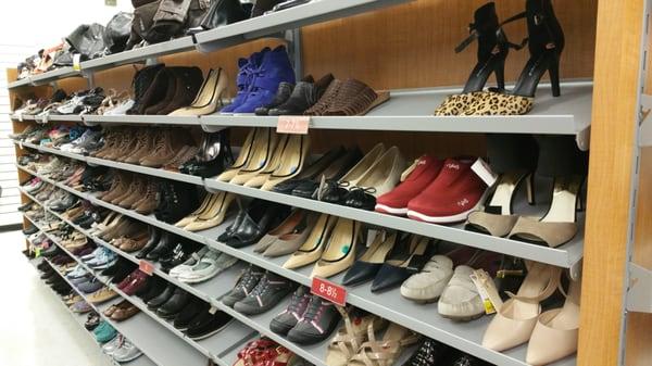 In the shoes section of course.