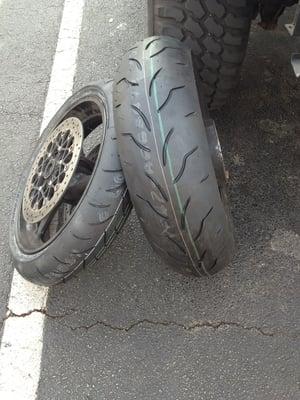 Tires mounted or cheap!