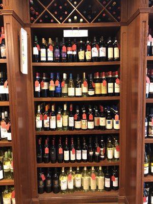 Wine from all around the world! And categorized!