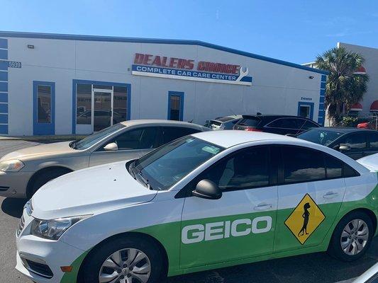 Come see a Geico Insurance Adjuster in house @ Dealers Choice Naples 6 days a week!