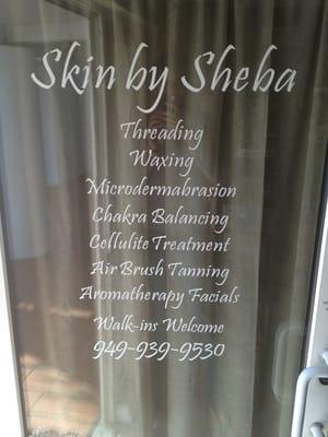 Get a facial! Then walk across the street to the beautiful beach!