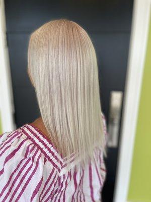 Platinum blonde