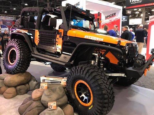 Jeep Built for Sylvania Lighting