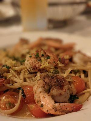 Linguine alla gamberoni