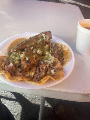 Tacos De Birria La Pely Grosa