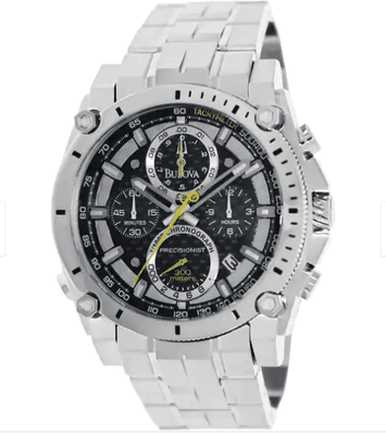 Bulova Men's Precisionist Stainless Steel Chronograph Watch