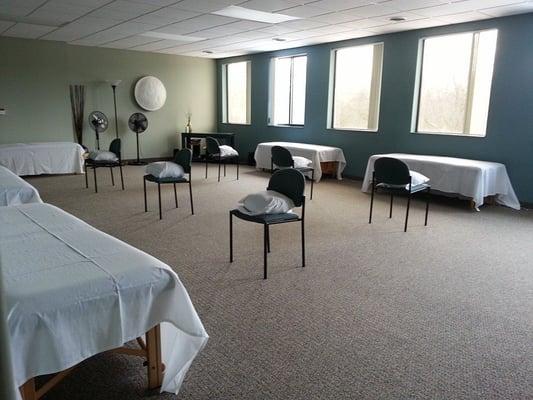 Ready for our next Partner Massage Class.