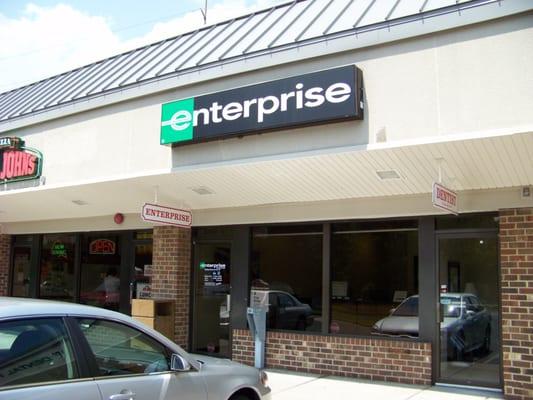 Enterprise Rent-A-Car at the Burke Village Center II Shopping Center