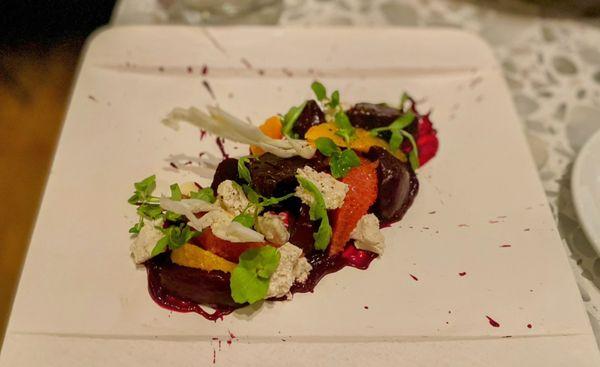 Beet salad.