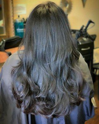 Long and luscious layers