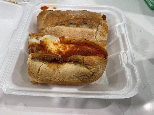 Chicken Parmigiana Grinder