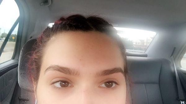 Brows by Monique at Pure bare waxing studio Dallas!