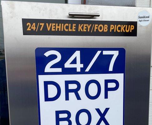 All locations have save and secure 24/7 lockboxes for before and after hours dropoff and pick up