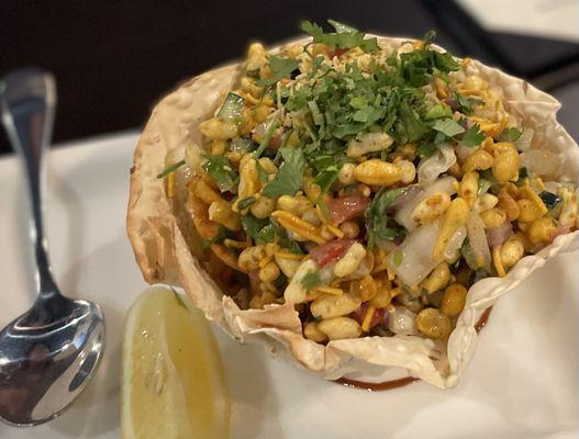 Bhel Poori Chaat