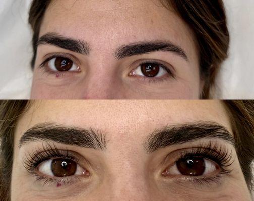 Lash lift + tint