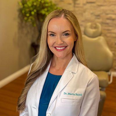 Dr. Marta Baird, Board Certified Orthodontist. Top Invisalign 1% Provider. Specializing in treatment for children, teens & adults.