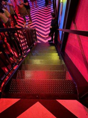 Stairs to VIP