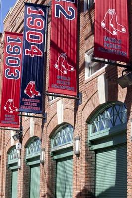 JB Sash & Door replaced historic transoms at 4 Yawkey Way, Fenway Park with our Proper Bostonian Product.