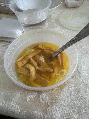 Egg drop soup