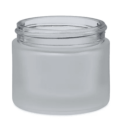 2oz Frosted Glass Jar for 18s