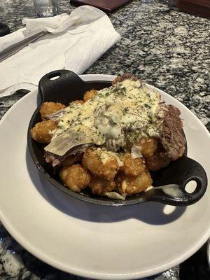 Short rib Tartar tots