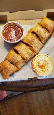 My choice - A new item =Chicken parmesan stromboli Small $ 7.49