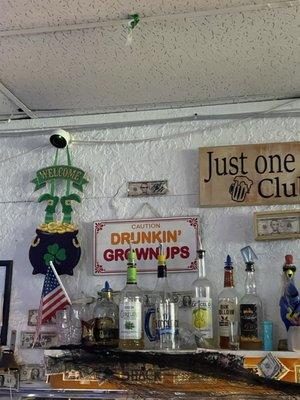 Bar signs