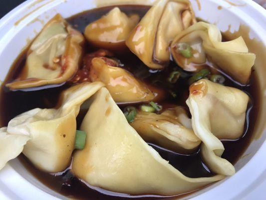 Hey Ray Ray, would you like some steamed wontons for your gorgeous( extra) garlic sauce!!