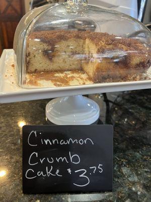 Cinnamon Crumb Cake