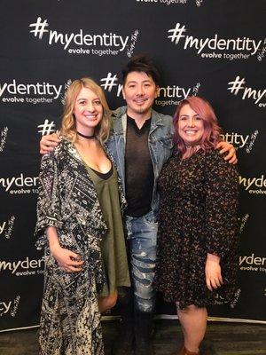 Omg omg yes that is Guy Tang!! We took his class and met him at the San Jose Hair Show!! @LauraChristopherHairArtist & @MorganPintarHair