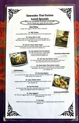 Lunch Menu