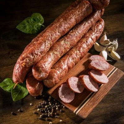 Homemade Podwawelska Kielbasa.