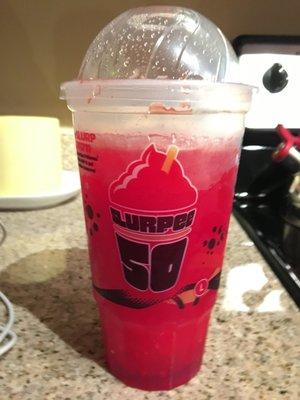 Cherry Slurpee...