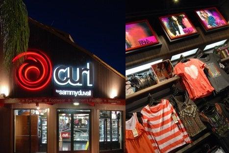 Photoshoot for Samy Duvall's Curl store grand opening at Downtown Disney.